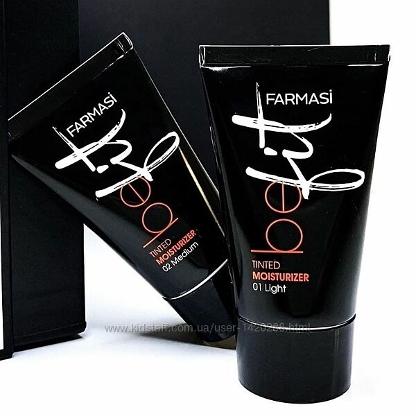 Увлажняющий крем с тонирующим эффектом be fit 01 light светлый