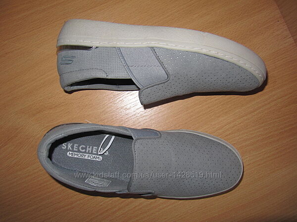 Кеды слипоны мокасины кроссовки skechers скечерс 