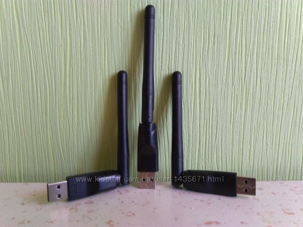 WI-FI адаптер USB 2. 0  802. 11N для т2 приставки, тюнера и windows.