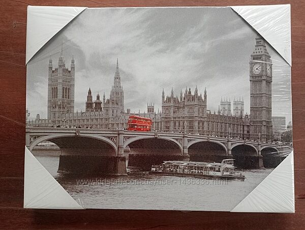 Картина Лондон - Westminster Bridge, фотодрук