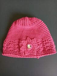 Шапочка рожева бавовняна 