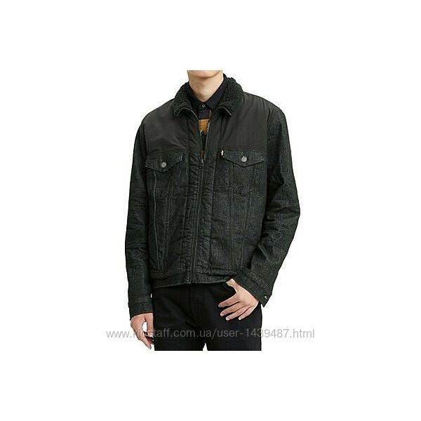 Куртка джинсова чоловіча levis limited collection sherpa trucker