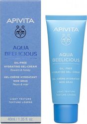 Apivita Aqua Beelicious увлажняющий крем - гель для лица легкой текстуры 