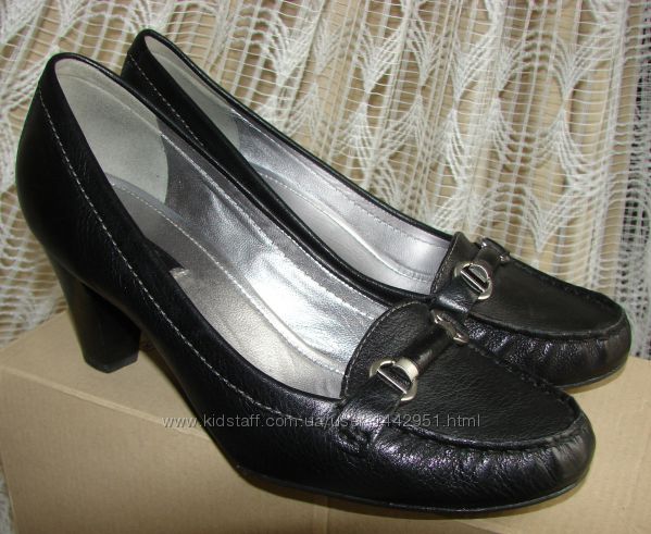 Туфли черные ECCO 41 р. , 26, 5 см обуты 1 раз