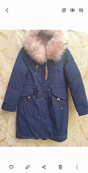 Зимова парка для дівчаток