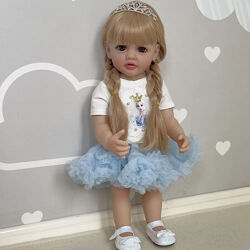 Лялька Реборн Дівчинка Ельза 55 см
