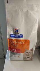 1 кг Hills Prescription Diet Urinary Care c/d Multicare Stress 