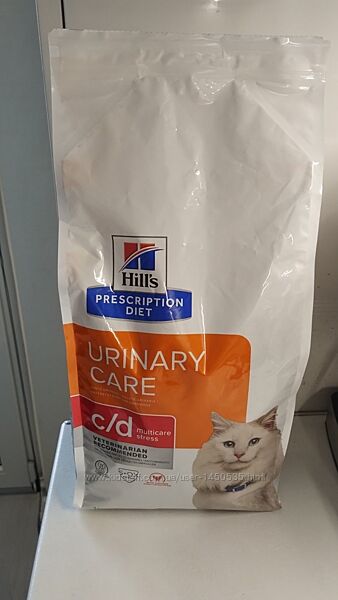 1 кг Hills Prescription Diet Urinary Care c/d Multicare Stress