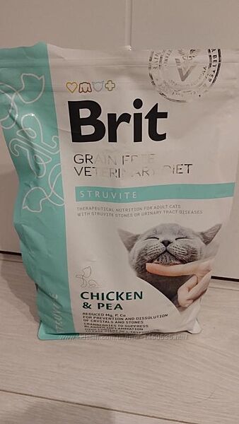Корм для котів Brit Struvite 100 грамів