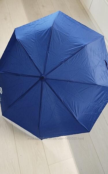 Парасоля синя напівавтомат