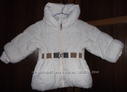Куртка белая для девочки.