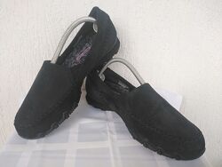 Мокасини замшевие Skechers relaxed fit Air-cooled р.39