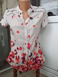 Красивая легкая блуза - рубашка Rocha, John Rocha. размер 10