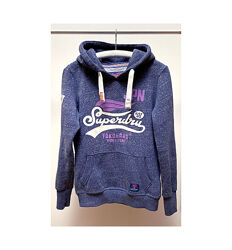 M SuperDry товстовка зимова тепла капюшон жіноча начос худі світшот кенгуру