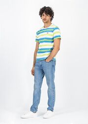 Футболка levi´s original housemark fizzy stripe tee