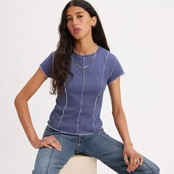 Футболка levi&acutes premium inside out seamed t-shirt / xs