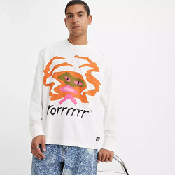 Лонгслів levi&acutes skate graphic box long sleeve tee / s, m