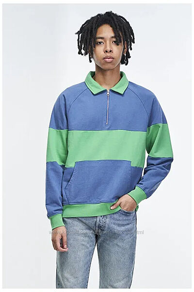 Світшот levi&acutes retro 1/4 zip colour block polo sweatshirt / s