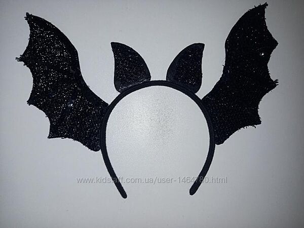 Обруч летучая мышь хелловін Halloween