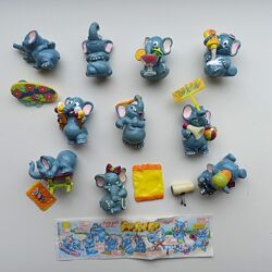 Слони на пляжі ,1997 Колекція фігурок Кіндер 