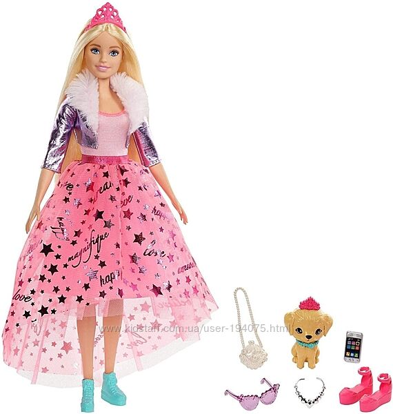 Кукла Барби Приключения Принцессы Barbie Princess Fashion 12-in Blonde