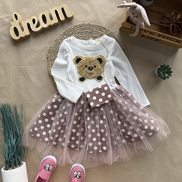 Сукня ведмедик