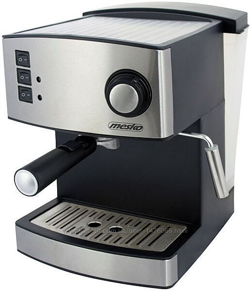 Новая эспрессо-кофеварка из Европы Mesko MS4403 с гарантией