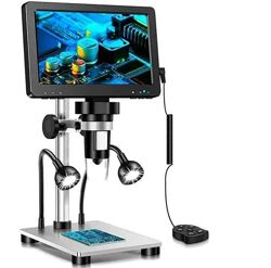 Цифровий мікроскоп DM9 з пультом на штативі 1200Х, екран 7 MП