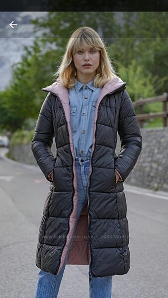 Пальто двустороннее с капюшоном Франция