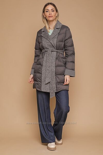 Куртка комбинированная плащевкапальтовая ткань, Paquito Pronto Moda, Итали