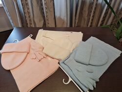 Комплект шапка, шарф, перчатки Италия