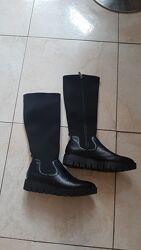 Сапоги чулок на тракторной подошве Италия