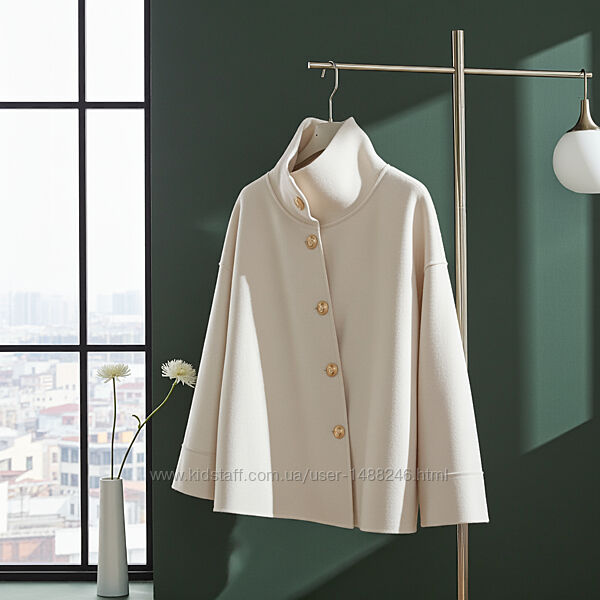 Полупальто молочного цвета Maryley, Италия