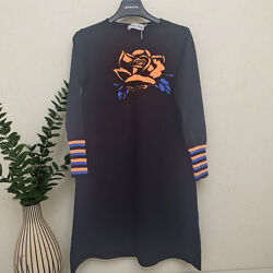 Платье с цветком Barbara Alvisi, Италия