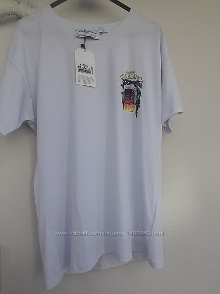 Футболка белого цвета Casablanca, Италия