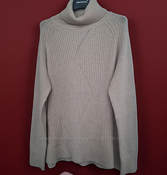 Свитер узорной вязки Marina V Paris, Франция