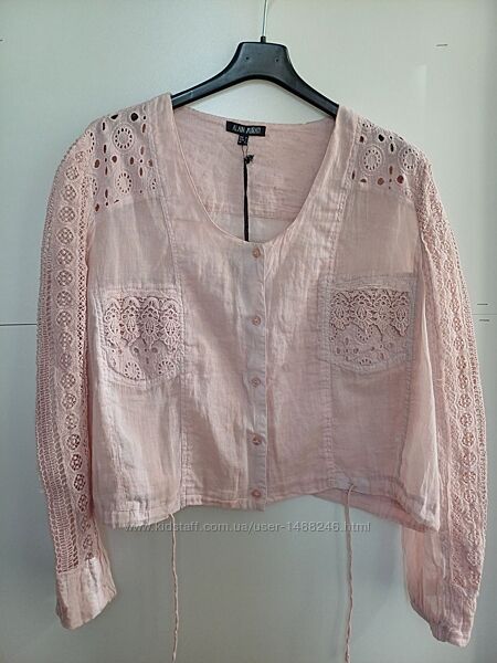 Блуза пудрового цвета Alain Murati, Франция