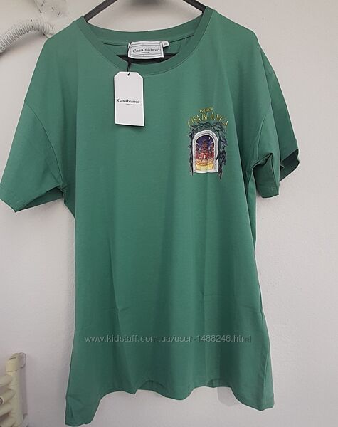 Футболка мятного цвета Casablanca, Италия