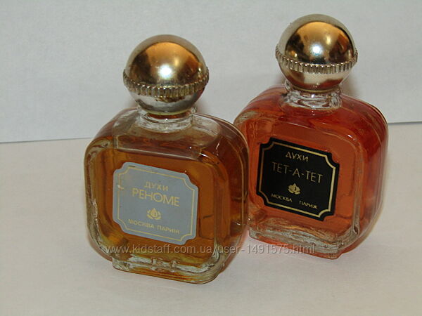 Популярные винтажные ароматы . Духи времен СССР