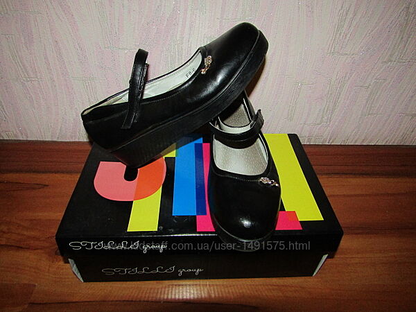 Стильные , модные молодежные туфли платформе для девочки - школьницы