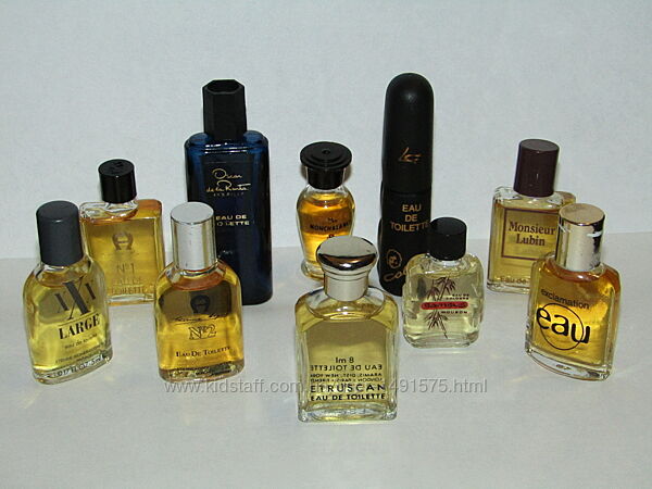 Коллекция из лучших мужских ароматов в мини - версиях миниатюрки