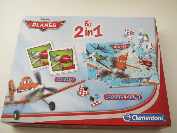 Новая игра 2 в 1 от Disney Planеs фирма Clementoni от 3 лет