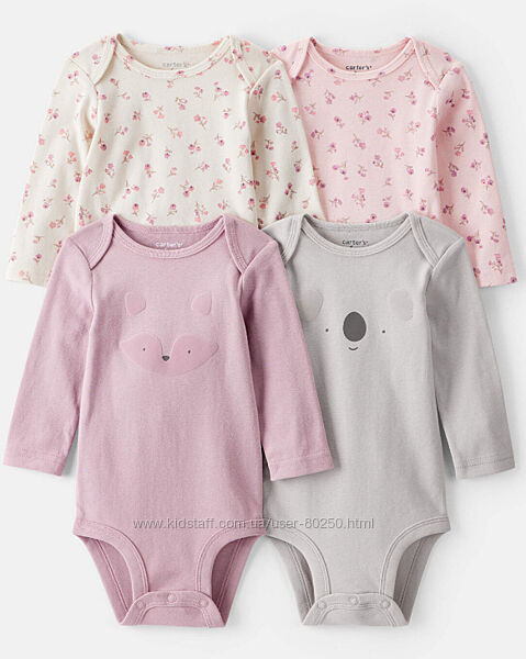 Комплекти боді від CARTERS  12м, 24м. Пакунок малюка. Новинка
