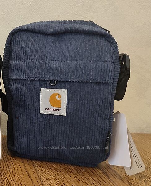 Вілюрова сумка месенджер Carhartt 