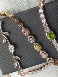 Три Браслета- цепочка-925