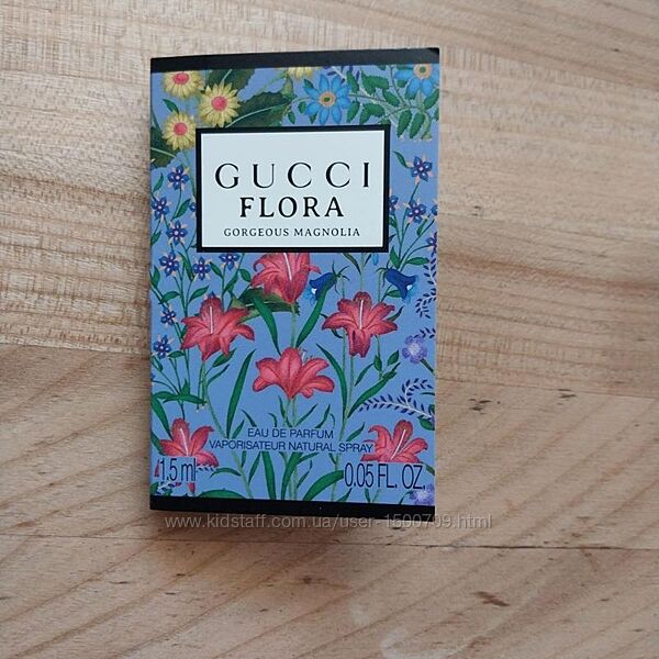 пробники  gucci flora magnolia 1мл