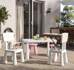 Стіл, столик дитячий, стол дeтский Mammut, Маммут Икeа IKE