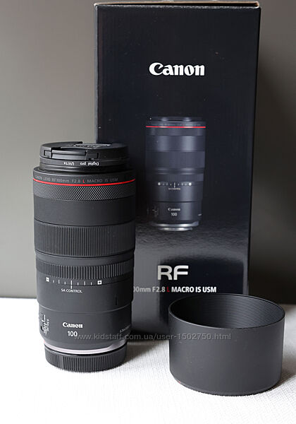 Объектив Canon RF 100mm F2.8L Macro IS USM / новый 