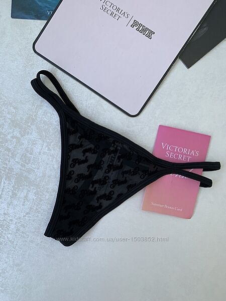 Трусики стринги victoria&acutes secret, оригинал 