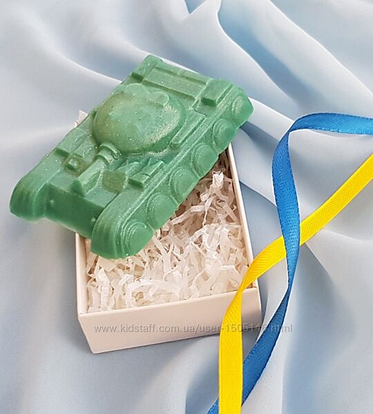 Сувенірне мило Танк